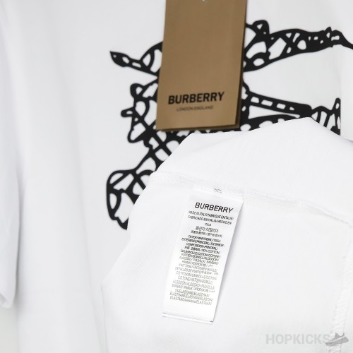 Burberry Horse Logo White T-Shirt